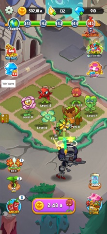 Bloom Merge: Undead Clash iPhone screenshot