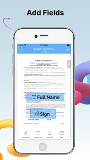 ezy sign,scan & fill documents iphone screenshot 3