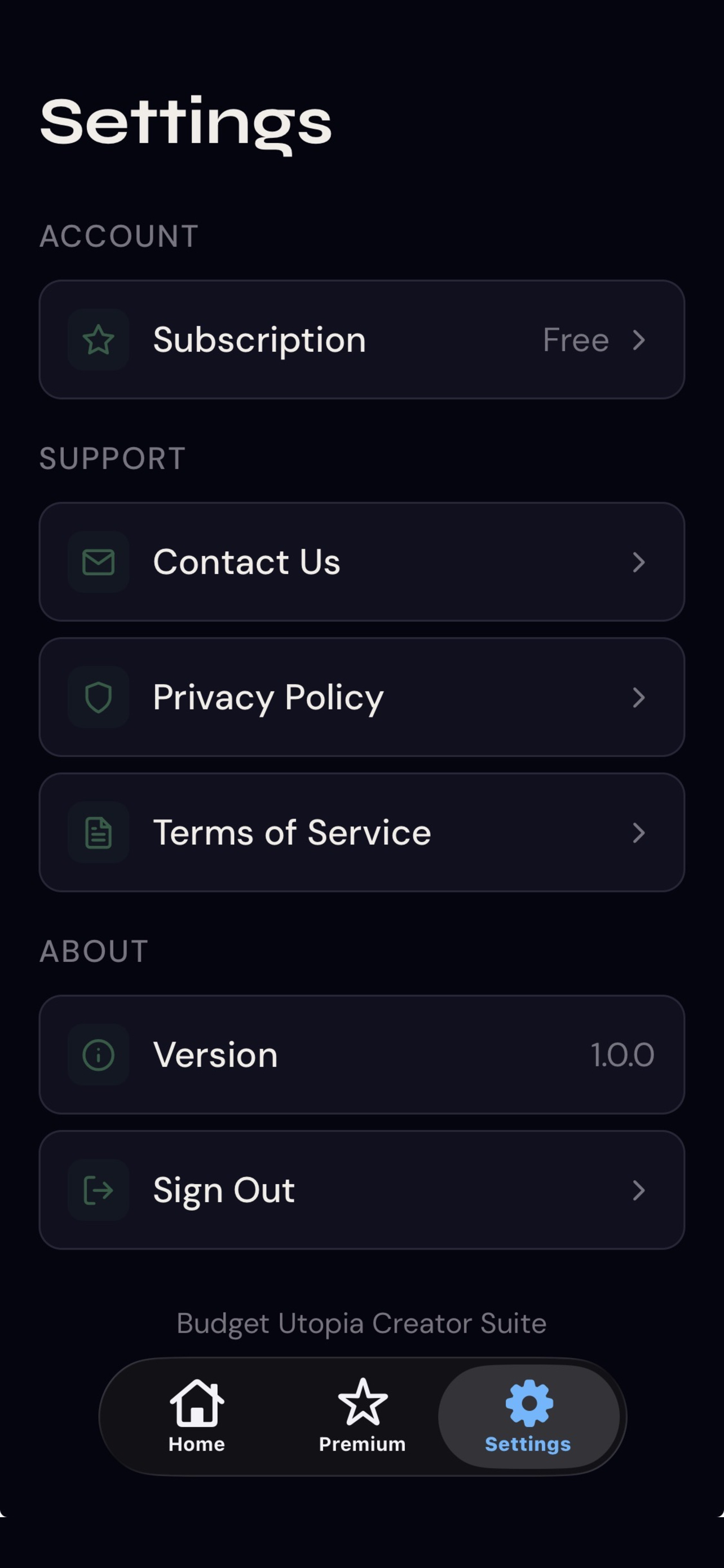 Budget Utopia Creator Suite screenshot 5