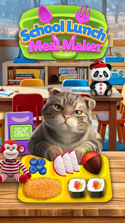 School Lunch Food Meal Maker screenshot-4