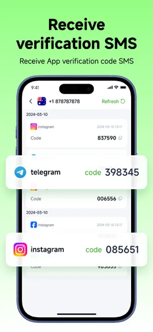 Virtual SMS-Virtual Number screenshot 2