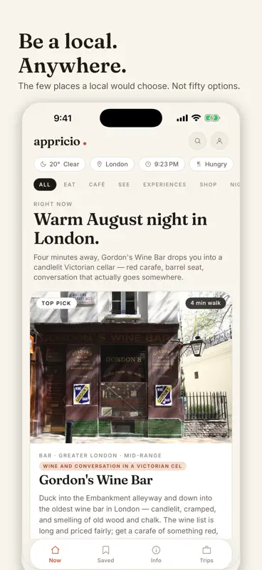 Appricio: Be a local, anywhere screenshot 1 of 8