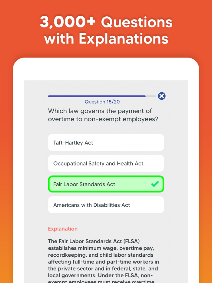 SHRM Exam Prep HR Test 2024