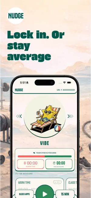 Nudge: Focus Timer & Blocker screenshot 1