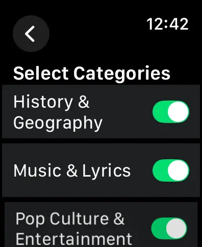 Screenshot #3 pour Watch TriviaQuiz