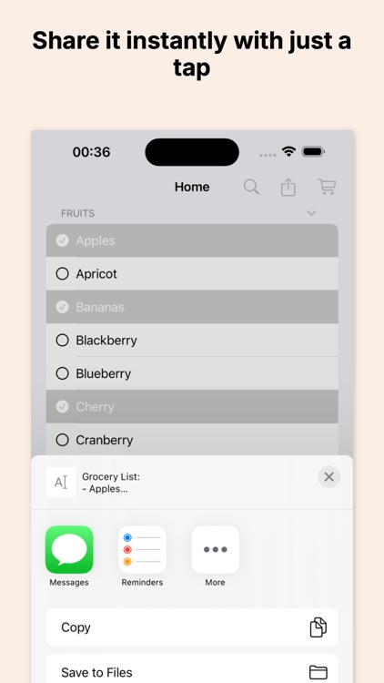 Sholy Grocery List - Easy Make screenshot-3