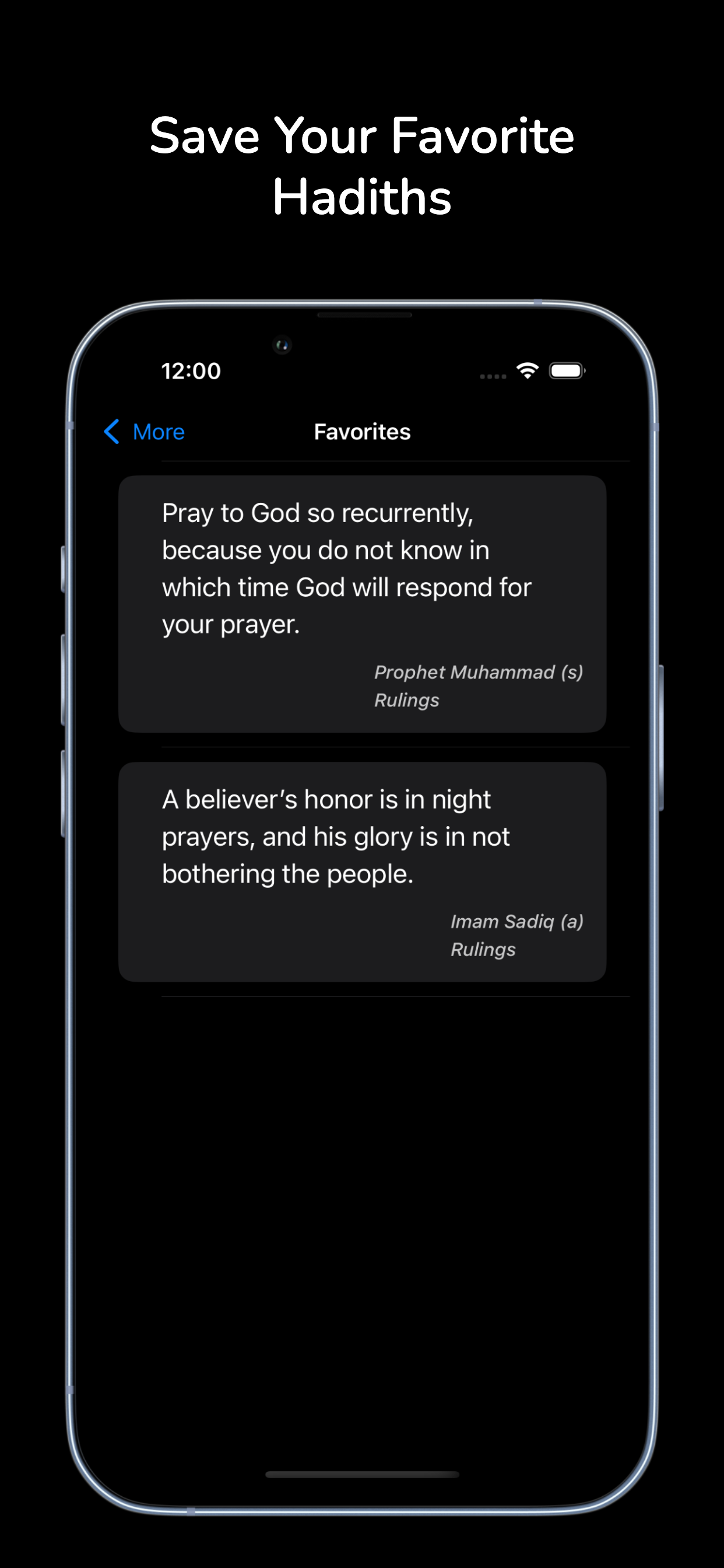 Daily Hadith & Motivation