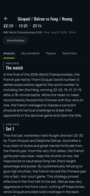Badminton Tactics: Pro Matches screenshot 2