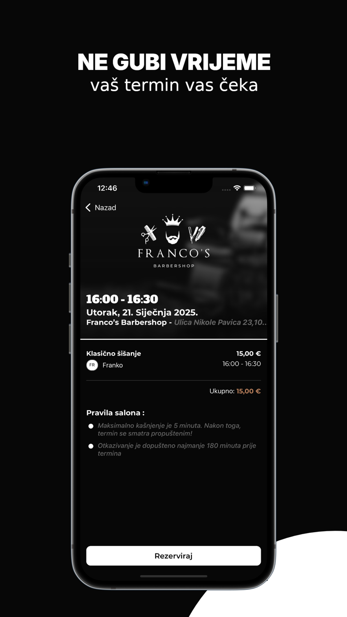 Francos Barbershop Zagreb