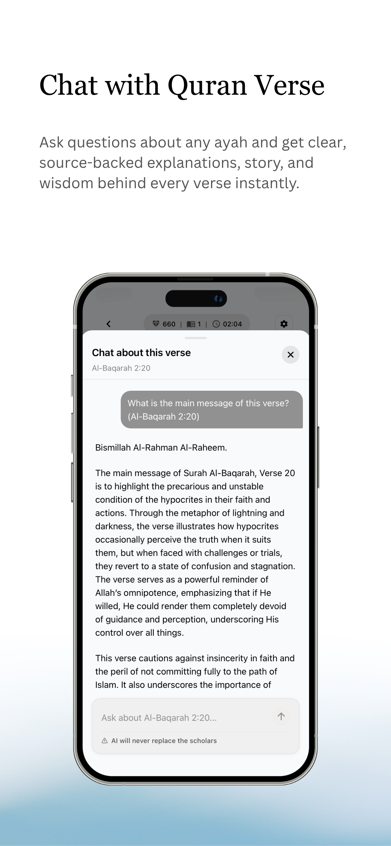 Hikma AI: Quran Chat & Hadith