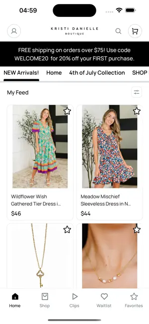 Kristi D Boutique screenshot 2