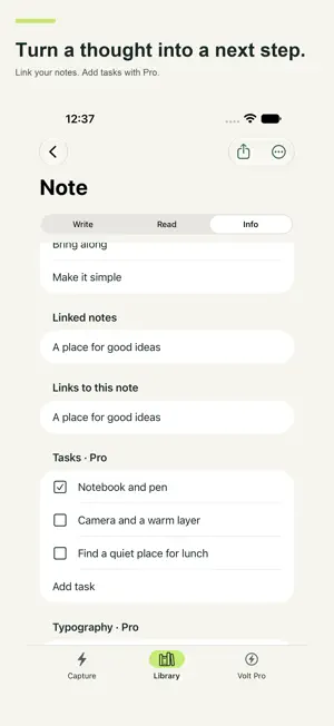 Volt: Quick Notes & Fast Jot screenshot 4