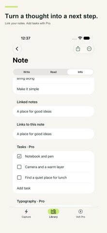 Volt: Quick Notes & Fast Jot Screenshot 4 of 10