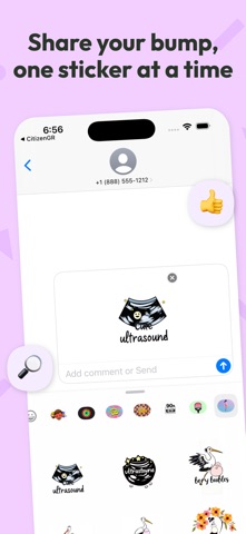 Pregnancy Stickers screenshot