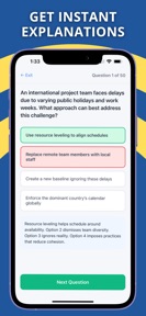 CAPM Practice Test Questions screenshot