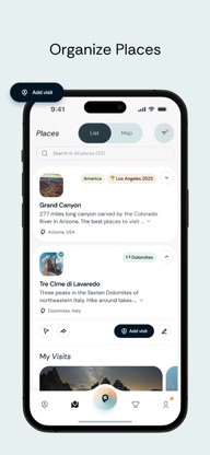 PlaceFlow: Travel Bucket List screenshot 5