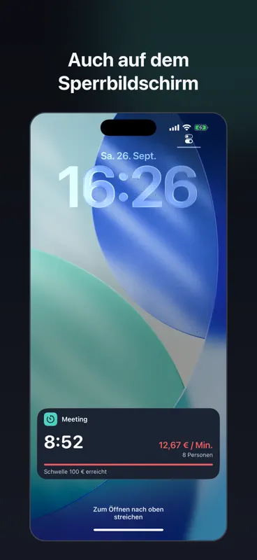 MeetingCostTicker by Symtix screenshot 2 of 4