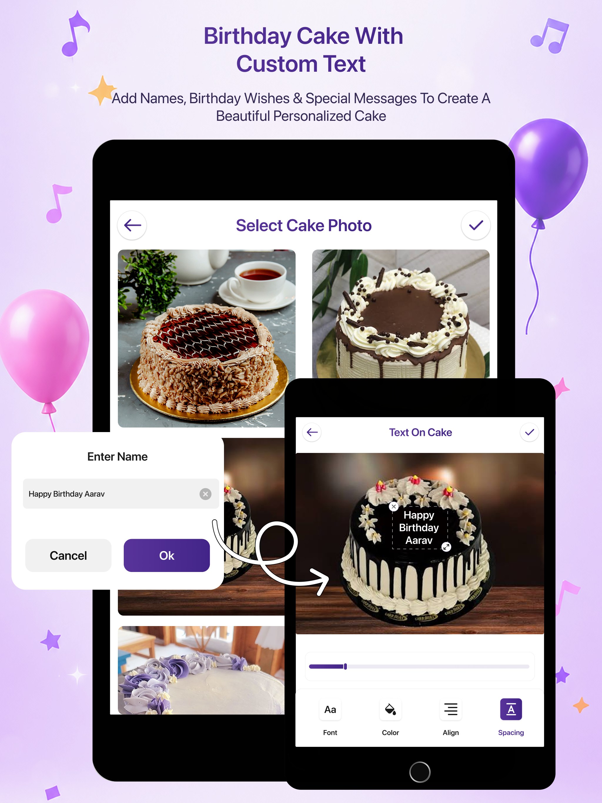 Birthday Song With Name Maker screenshot 14