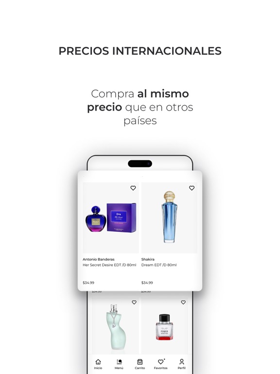 Galería Avanti iPad screenshot 2 - Shopping app