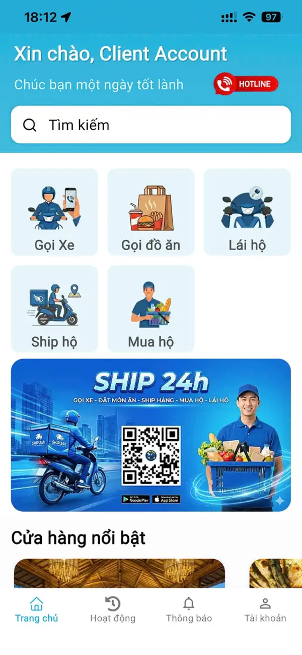 Screenshot #1 pour Ship 24h - Giao siêu nhanh