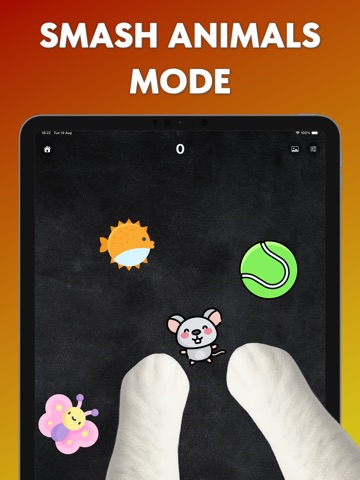 Red laser pointer for cats iPad screenshot