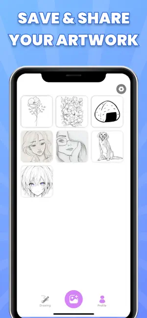 Draw Anime: AR Drawing Sketch iPhone screenshot 4