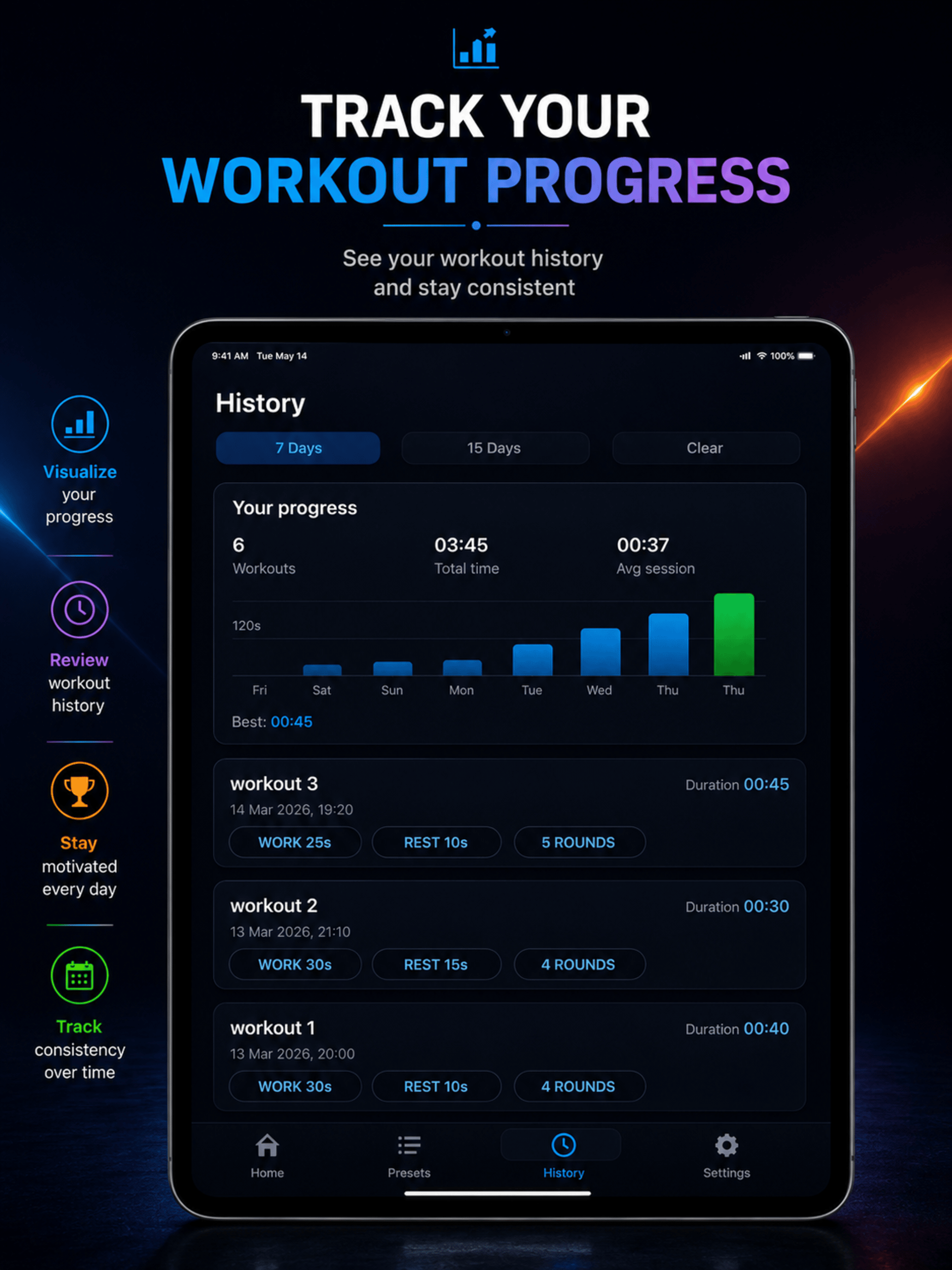 Interval Timer – HIIT Workout screenshot 6
