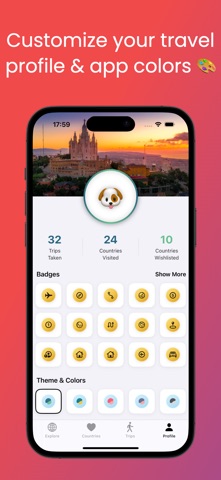 Trav - Country & Trips Tracker screenshot