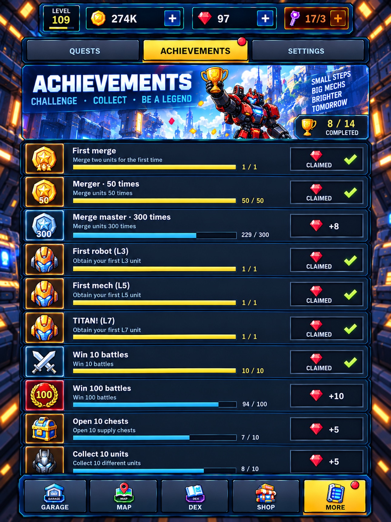 Screenshot 12 of Merge Mech: Robot Evolution