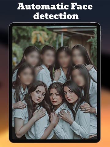 Blur Face - Censor Image* iPad screenshot