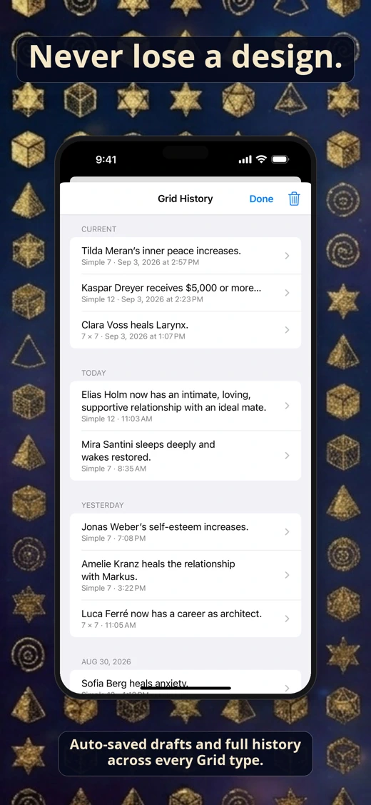 Light Language Grid Creator screenshot 6