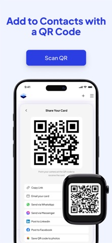 Fluer: Digital Business Card iPhone screenshot
