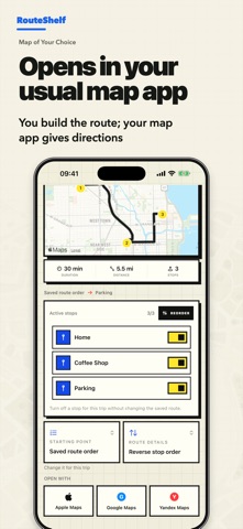 RouteShelf: Multi-Stop Routes Screenshot 4 of 7