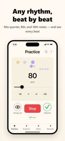 Your Metronome: Rhythm Trainer Screenshot 4 of 8