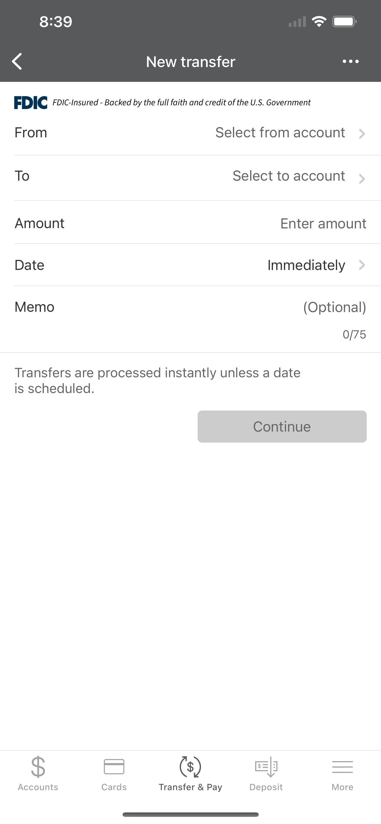 Homewood FSB Mobile Banking screenshot 3
