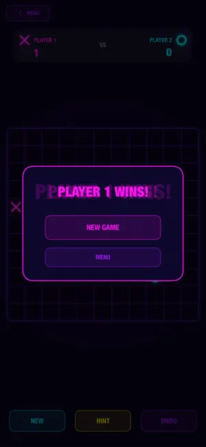 Tic Tac Toe — Neon screenshot 4
