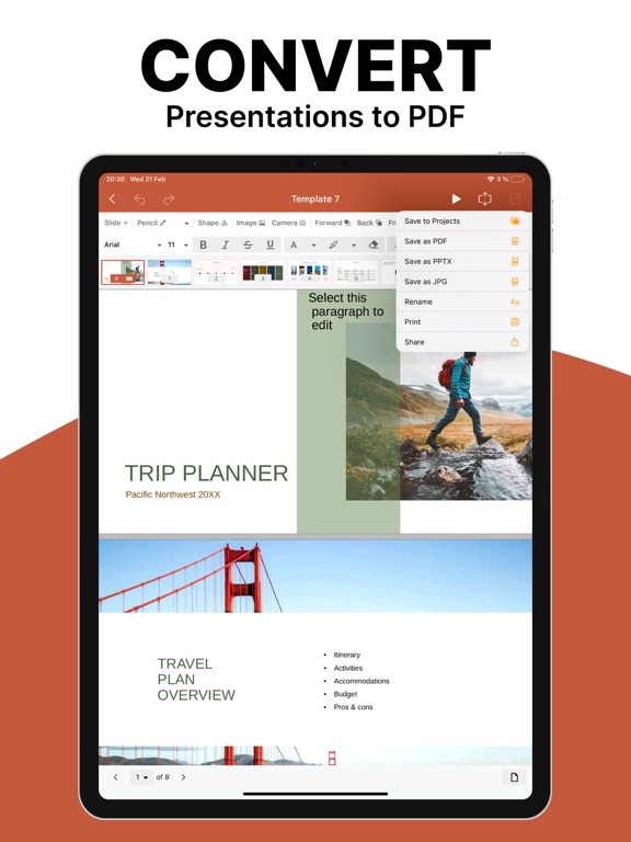 Presentation ® iPad screenshot 4 - Business app