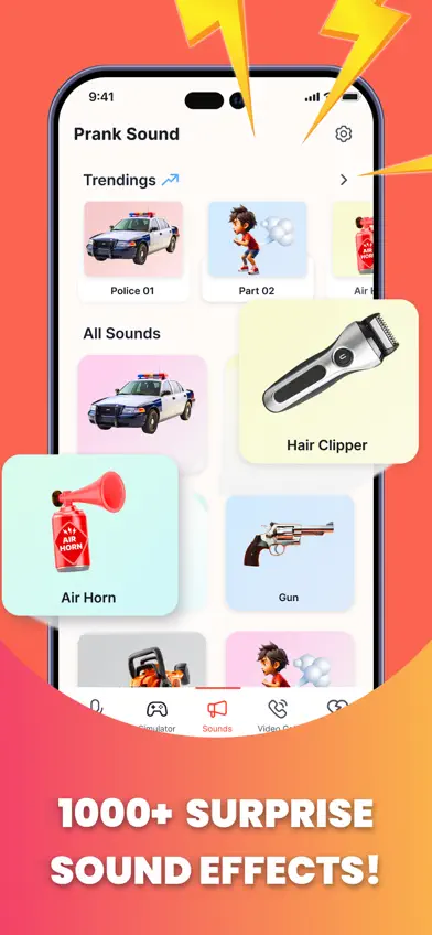 OMG Prank App Prank Sounds screenshot 1