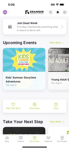 Granger Community Church Screenshot 3 of 3