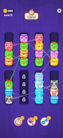 Tangled Cubes iPhone screenshot