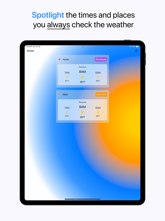 Screenshot #4 pour Cumulo – Quick Routine Weather