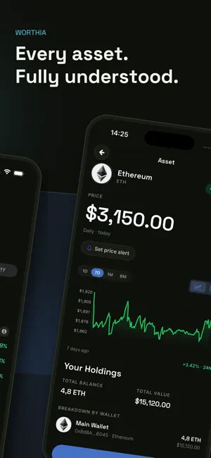 Worthia: Net Worth Tracker screenshot 3