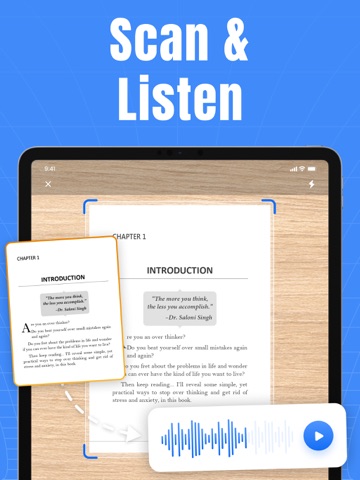 Text to Speech, Voice Reader iPad screenshot
