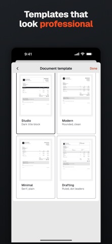 InvoiceWright: Invoice Maker Screenshot 3 of 8