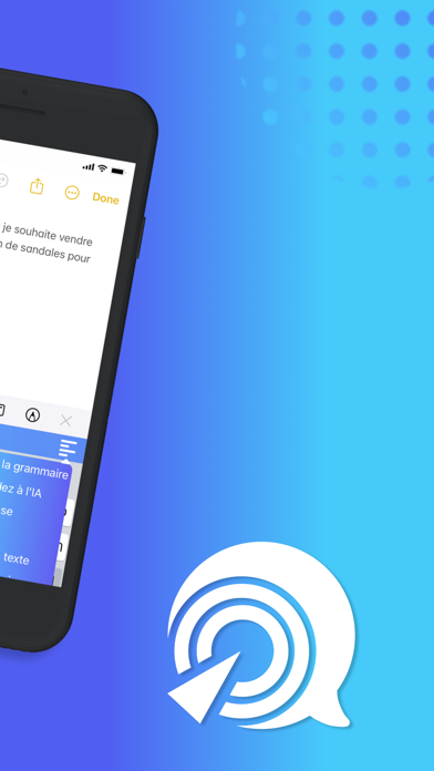 Screenshot #2 pour IntelliText : Assistant IA