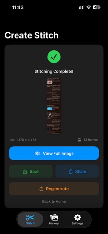VFStitch - Long Image Maker Screenshot 4 of 4