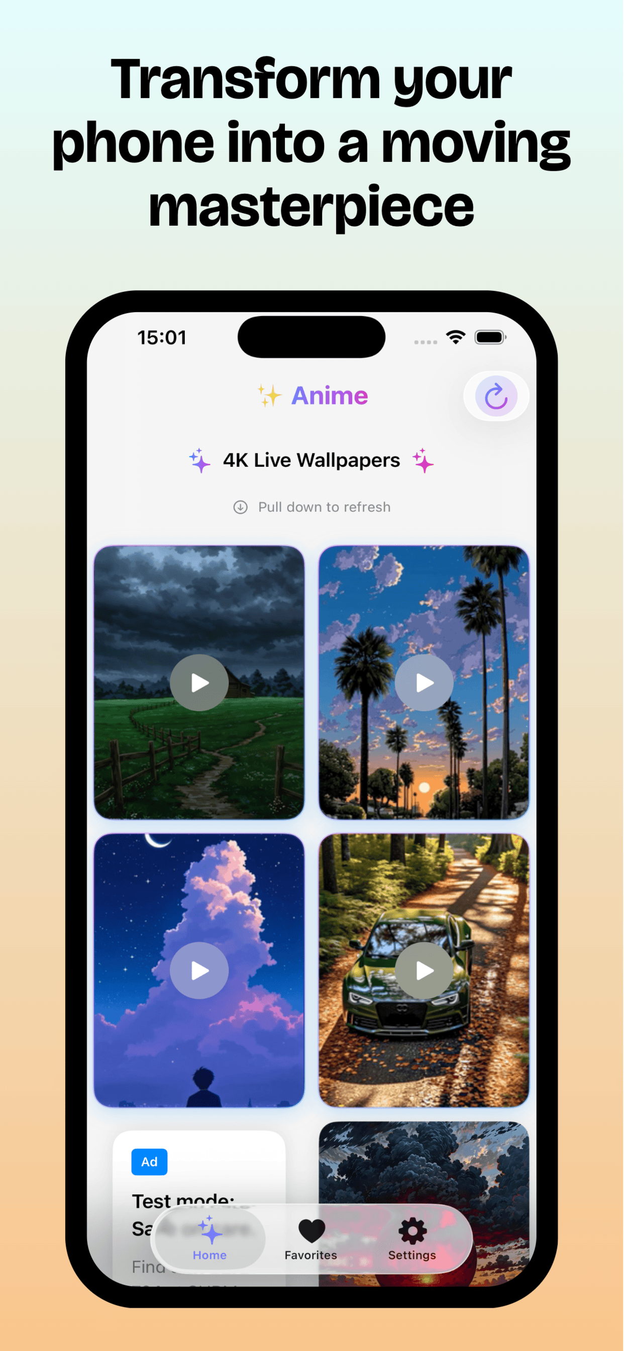 Anime Live wallpaper 4k screenshot 5
