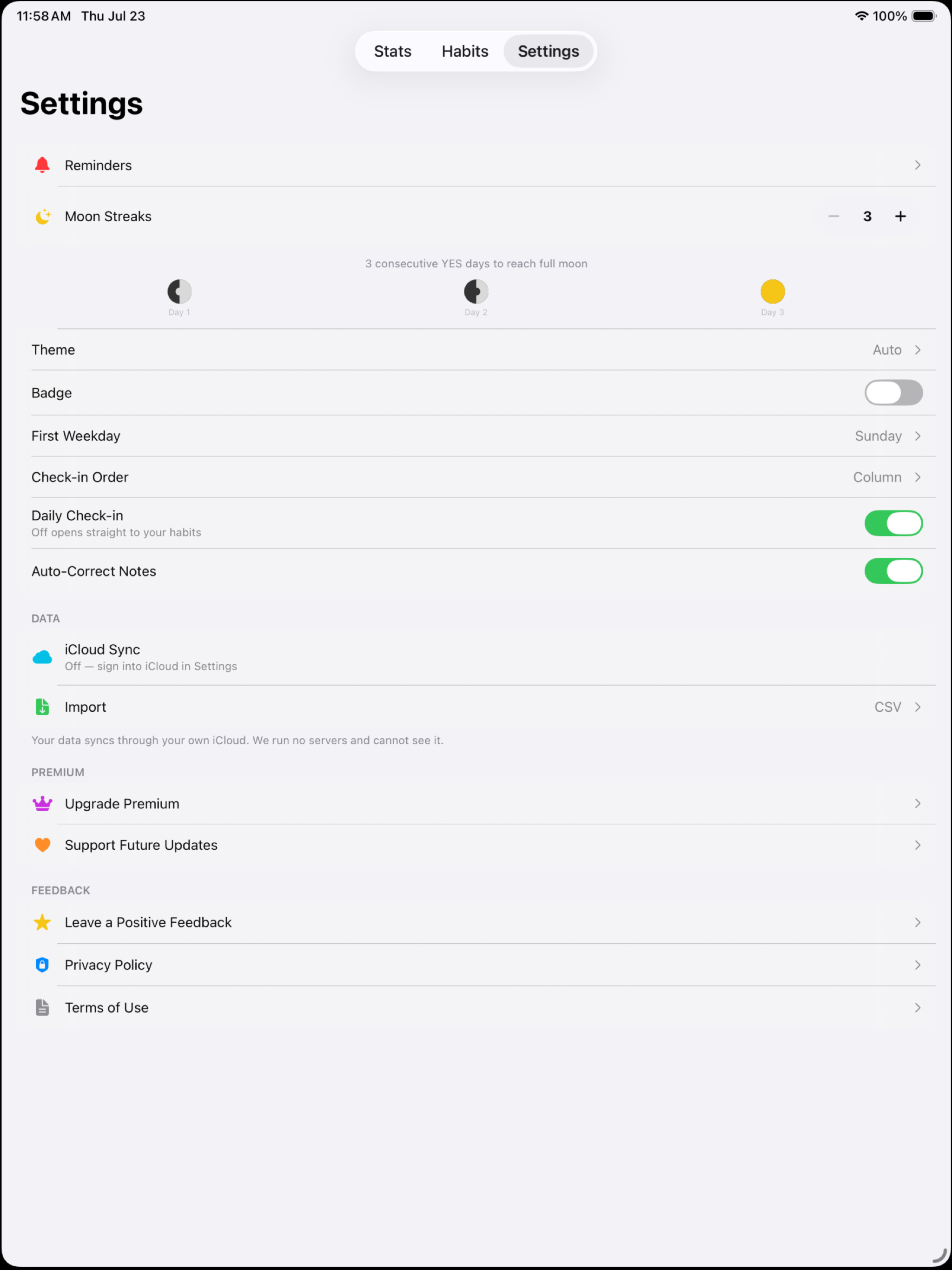 OneHabit: Build a Better You screenshot 8