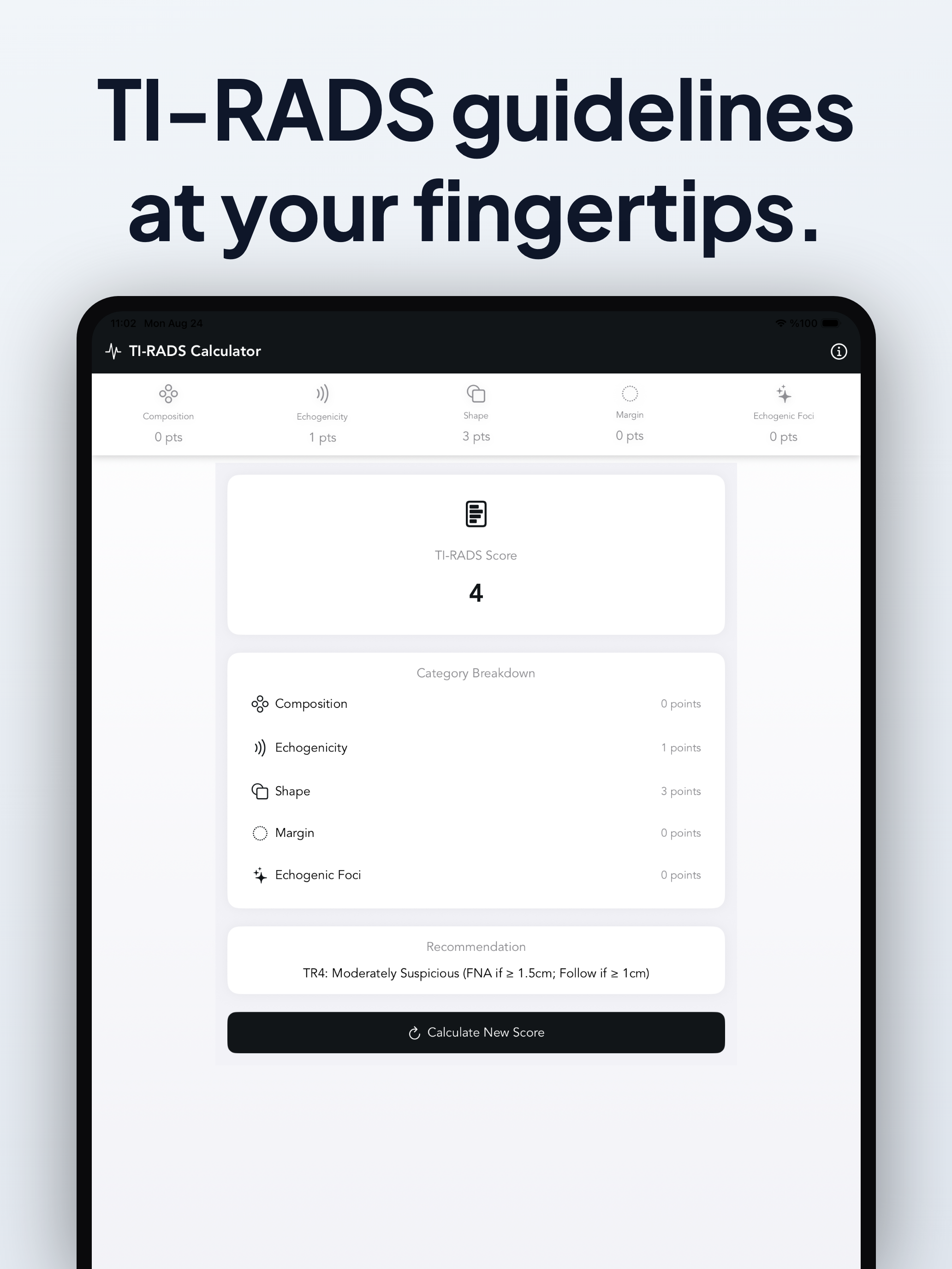 Easy TI-RADS Calculator screenshot 6