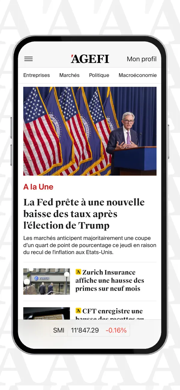 Screenshot #1 pour AGEFI Suisse